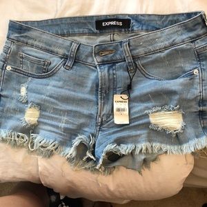 Express Jean Shorts